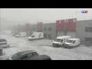 Orages : une impressionnante pluie de grêlons à Lyon