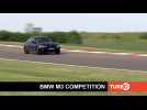 La BMW M3 Competition à fond sur circuit pendant notre essai