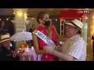 Miss France : Amandine Petit en visite dans un Ehpad de Picardie
