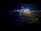 Accident à Beautor sur la D1044