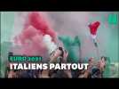 Vanqueurs de l'euro 2021, les supporters de l'Italie ont fait la fête dans le monde entier