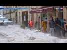 Intempéries : violents orages de grêle dans les Vosges