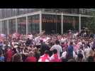 EURO 2021 - Ambiance autour du stade Wembley à Londres avant Angleterre - Danemark le 7 juillet 2021