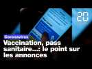 Vaccination, pass sanitaire, troisième dose: Ce qu'il faut retenir des annonces d'Emmanuel Macron