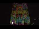 Chroma : Notre-Dame d'Amiens en habit de couleurs