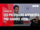 VIDÉO. Covid-19 : Gabriel Attal, porte-parole du gouvernement, a apporté des précisions sur la situation sanitaire