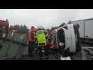Fréthun: accident entre une camionnette et une voiture
