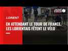 VIDEO. En attendant le Tour de France, les Lorientais fêtent le vélo