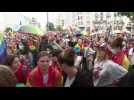 Marche des fiertés à Paris: 2 à 3 000 personnes pour la manifestation LGBT