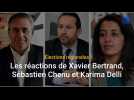 Régionales 2021: les réactions de Xavier Bertrand, Sébastien Chenu et Karima Delli