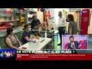 Najat Vallaud-Belkacem vote aux élections régionales