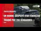 VIDÉO. Alpes-Maritimes : plus de 200 gendarmes et forces d'élite traquent un homme suspecté de féminicide