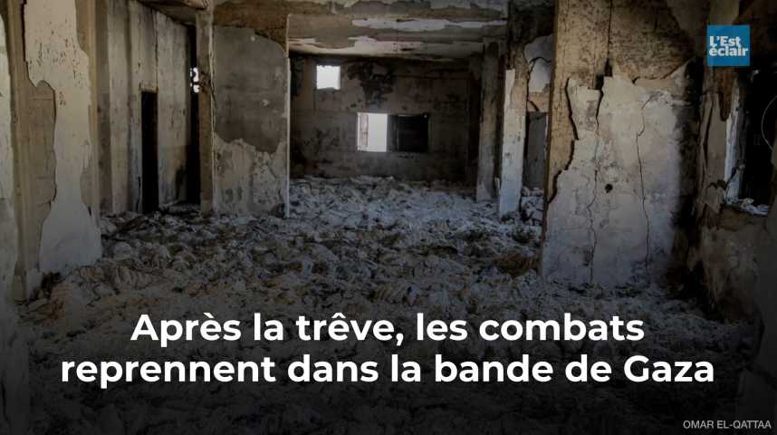 Vid Os Apr S La Tr Ve Les Combats Reprennent Dans La Bande De Gaza