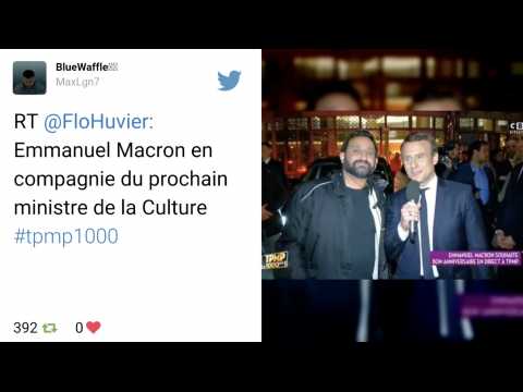 VIDEO : TPMP : La rencontre Hanouna/Macron fait ragir les internautes