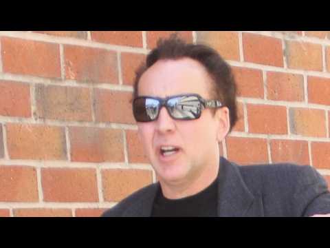 VIDEO : Nicolas Cage Broke His Ankle On Set in Bulgaria