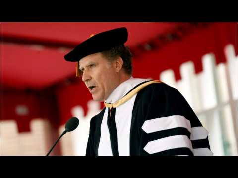 VIDEO : Will Ferrell Ended A Hilarious Commencement Address By Singing 