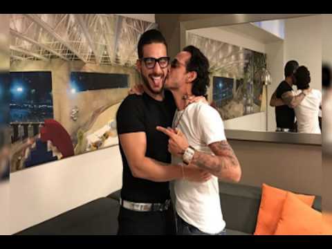 VIDEO : El polmico beso en la boca de Marc Anthony y Maluma