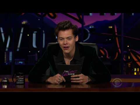 VIDEO : Harry Styles As James Corden On 'The Late Late Show '