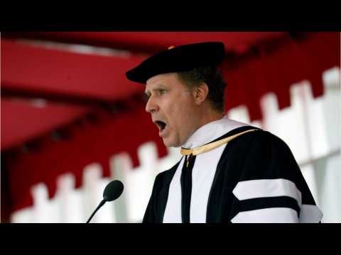 VIDEO : Will Ferrell Explains Why He Sang Whitney Houston For USC Speech
