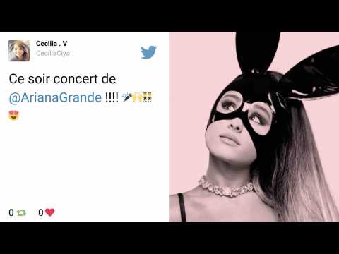 VIDEO : Ariana Grande reprend sa tournée à Paris après l'attentat de Manchester
