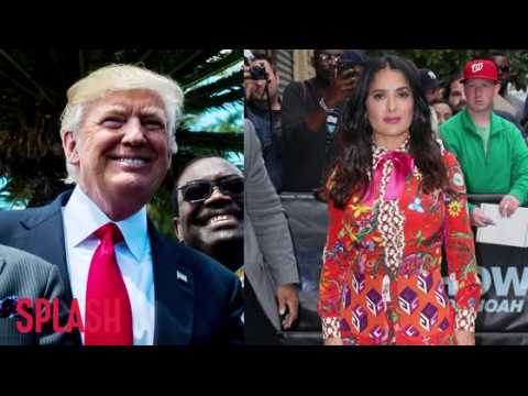 VIDEO : The Bizarre Moment Donald Trump Asked Out Salma Hayek