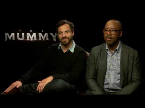 VIDEO : Exclusive Interview: Jake Johnson and Courtney B. Vance explain their comedy in 'The Mummy'