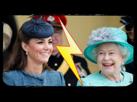 VIDEO : Kate Middleton paresseuse ? La reine Elizabeth II agace !