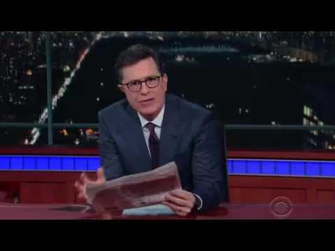 VIDEO : Stephen Colbert Defends Journalists On 