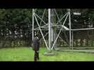 Internet mobile : Installation d'un pylône à Locquénolé