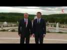 La rencontre Macron-Poutine à Versailles, vue par nos télés
