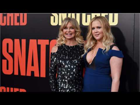 VIDEO : Amy Schumer & Goldie Hawn Make Red Carpet Appearance For 'Snatched'