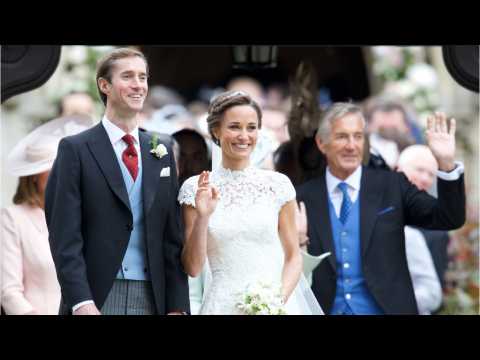 VIDEO : Pippa Middleton's Wedding Dress Was a Lace Cap-Sleeved Dream