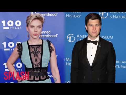 VIDEO : Scarlett Johansson Hooked Up With SNL's Colin Jost