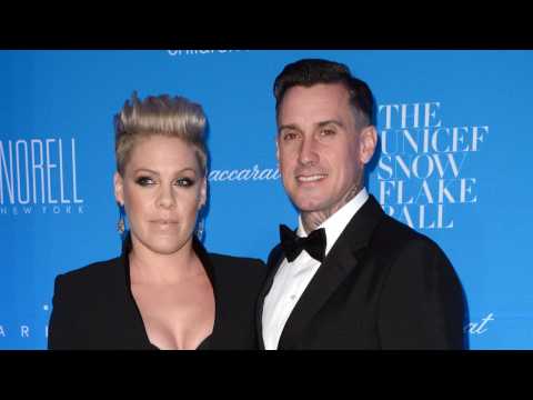 VIDEO : Pink's Husband Carey Hart Built Her A Custom Motorcycle For Her Push Present