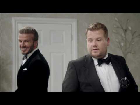 VIDEO : James Corden And David Beckham Face Off As James Bond