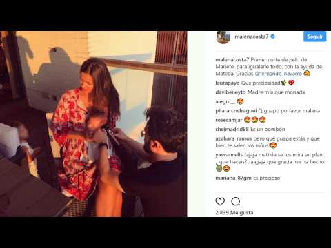 VIDEO : Malena Costa ense�a el primer corte de Mariete
