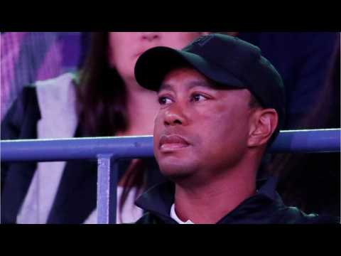 VIDEO : Tiger Woods Makes Rare Public Appearance At US Open