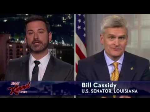 VIDEO : Jimmy Kimmel Calls Out Senator Over Healthcare Bill