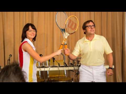 VIDEO : Emma Stone Got Strong For 'Battle Of The Sexes'