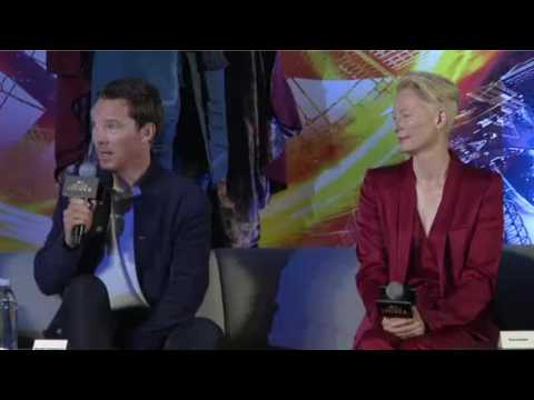 VIDEO : Cumberbatch Talks About Being A Marvel Super Hero