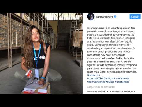 VIDEO : Sara Carbonero comparte todo de su viaje ms solidario