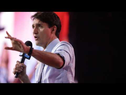 VIDEO : Trudeau's Chewie Socks Are No Laughing Matter. Fuzzball.