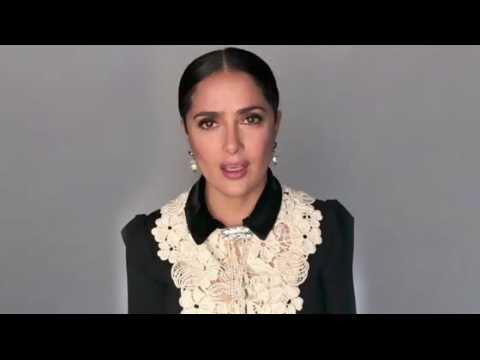 VIDEO : Salma Hayek donates $100K to help Mexico's victims of natural disasters