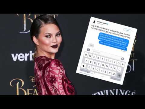 VIDEO : Chrissy Teigen's Texted Her Doctor a Picture of Her Backside