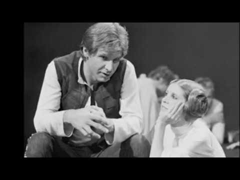 VIDEO : Harrison Ford Speaks Out On Carrie Fisher Affair - Sort Of