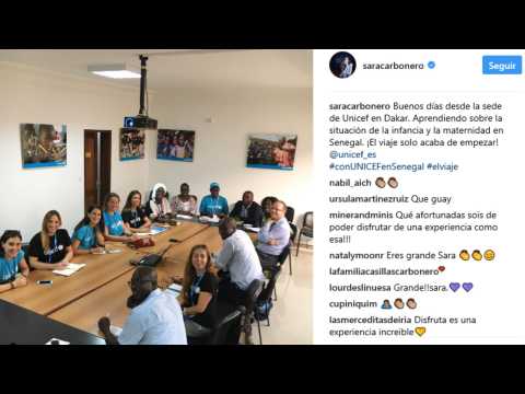 VIDEO : Sara Carbonero se aventura en su causa ms social