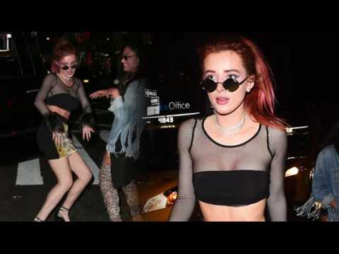 VIDEO : Bella Thorne Gets Buck Wild in the Streets After NYC After-Party