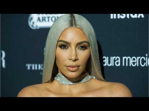 VIDEO : Kim Kardashian Rocks A Shredded Dress