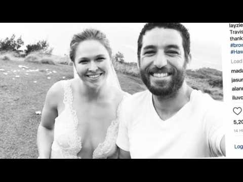 VIDEO : First Photo of Ronda Rousey on Her Wedding Day