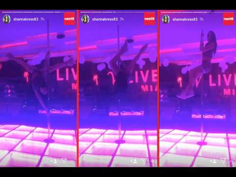 VIDEO : Shanna Kress en plein pole dance